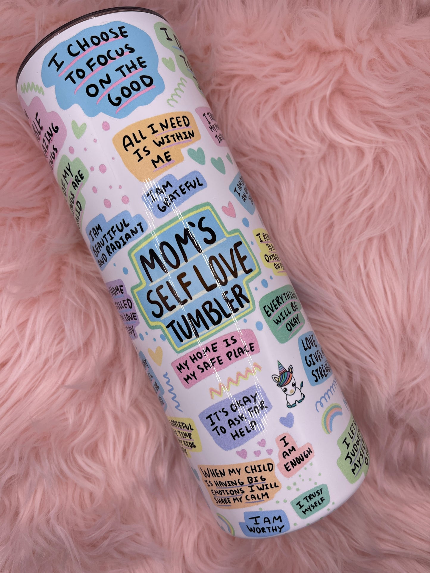Mom's Self Love Tumbler