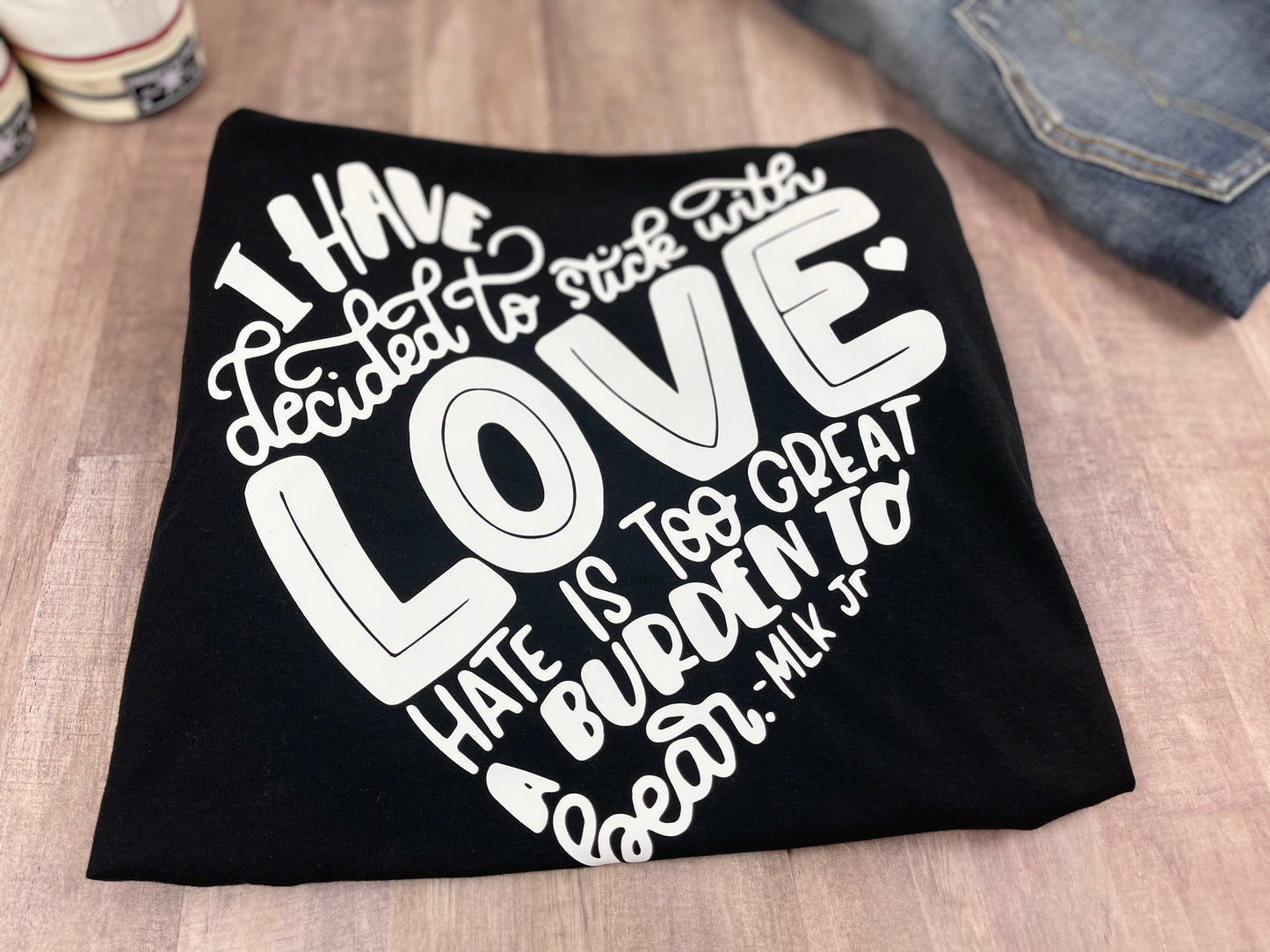 Stick with Love Tee and Hoodie