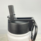 I Am Black History FEMALE SILHOUETTE - Black History Month Water Bottle with Handle