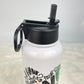 Choose Love Not Hate MLK Jr. Quote - Black History Month Water Bottle with Handle