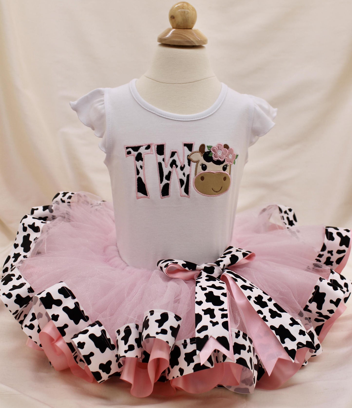 2nd BIRTHDAY - Strawberry Milk Tutu & Tee