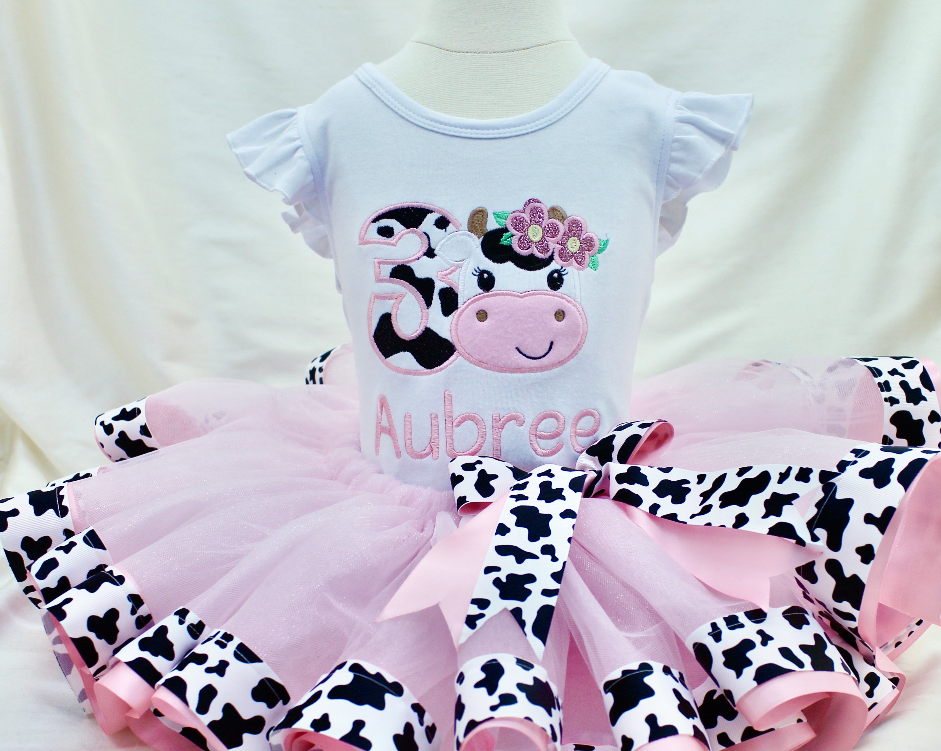 Custom birthday strawberry tutu outfit outlet