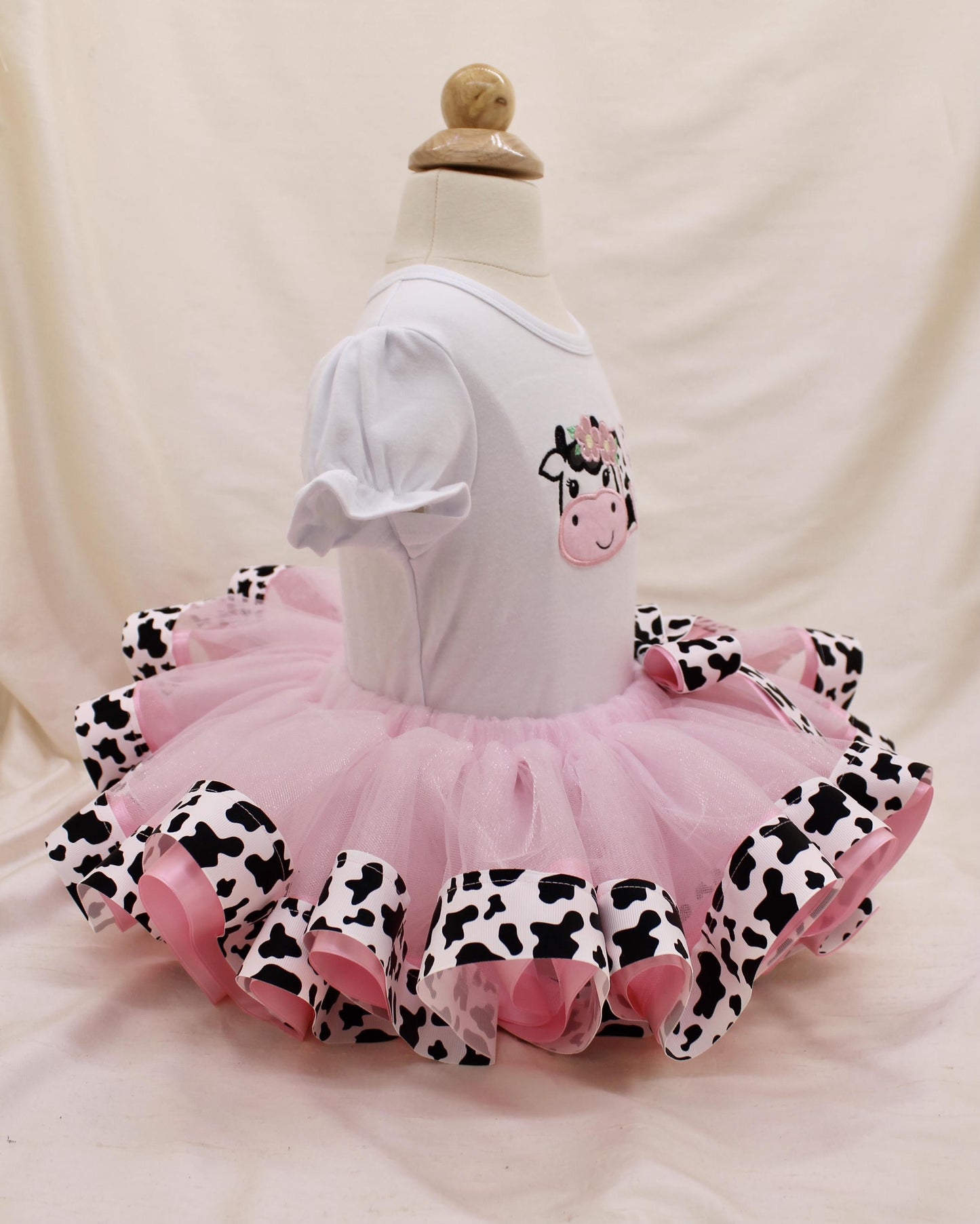 1st BIRTHDAY - Strawberry Milk Tutu & Tee