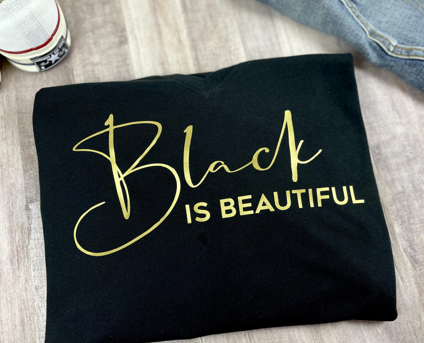 Black is Beautiful Tee and Hoodie